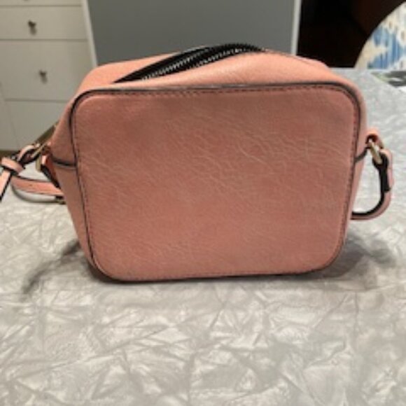 Faux Leather Pink Small Crossbody - Picture 3 of 5